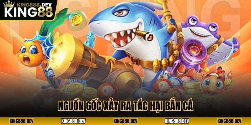 Nguyên nhân chủ chốt dẫn đến tác hại bắn cá