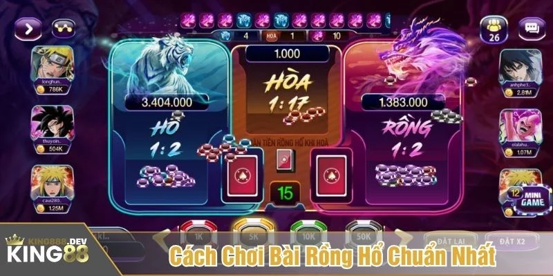 Quan sát lịch sử kết quả trước khi vào tiền