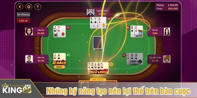 Cách chơi xì dách luôn thắng phải bám sát nền tảng trò chơi