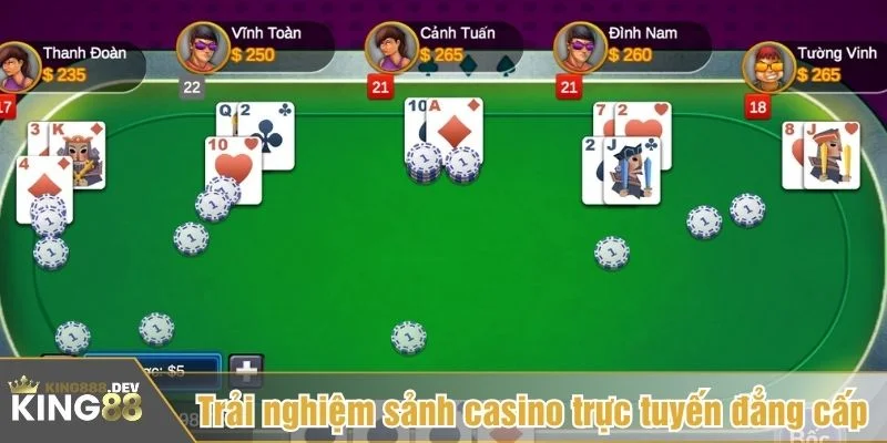 King88 là địa điểm chơi xì dách quen thuộc