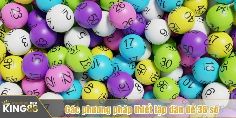 Có nhiều cách để tạo ra dàn số của riêng bạn