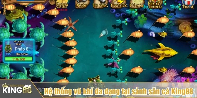 King88 cung cấp hệ thống vũ khí đầy đủ