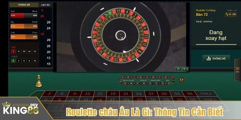 Roulette châu Âu là gì