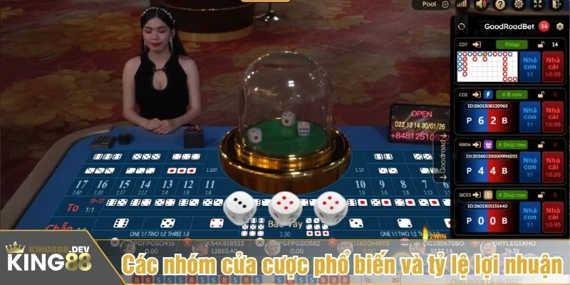 Sicbo tài xỉu là gì được giải thích rõ ràng qua cách đặt cược